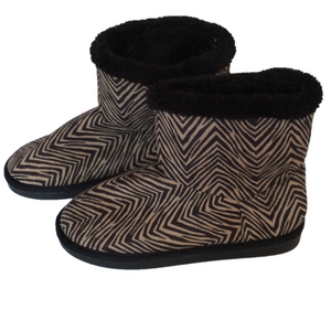 CLEARANCE SALE Vera Bradley Black & Brown Slipper